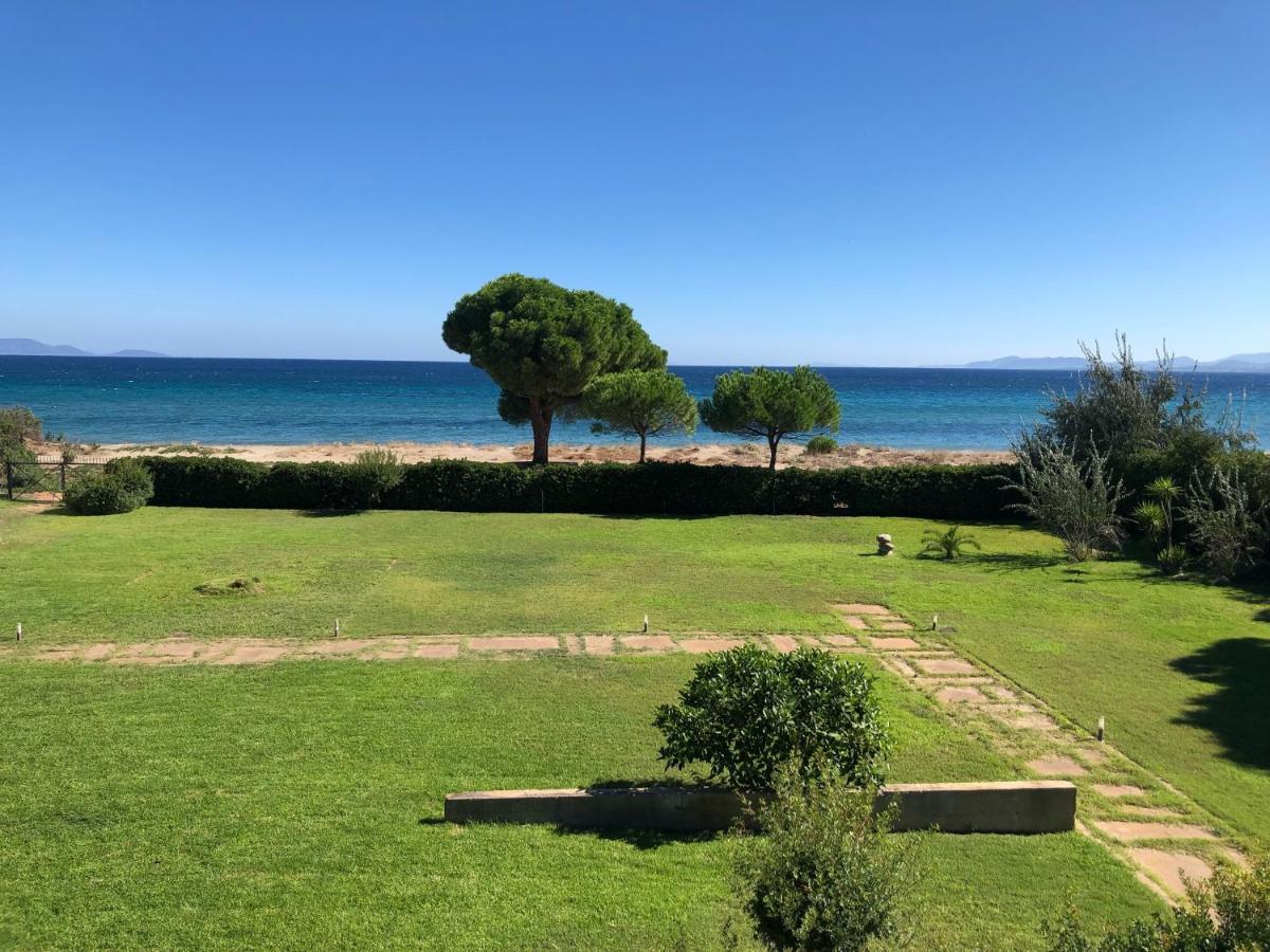 Beachfront Villa Hoopoe Schinias, Marathon Buitenkant foto