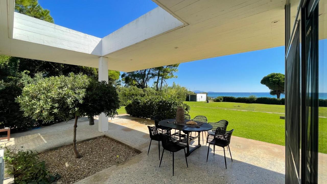 Beachfront Villa Hoopoe Schinias, Marathon Buitenkant foto